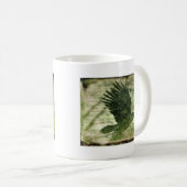 Poe's Grunge Raven Kaffeetasse (VorderseiteRechts)