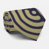 Poe's Magic Art Deco Necktie Krawatte (Gerollt)