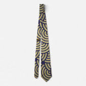 Poe's Magic Art Deco Necktie Krawatte (Rückseite)