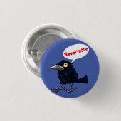 Poe's Raven Button (Vorne & Hinten)