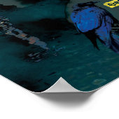 Poe's Raven Poster (Ecke)