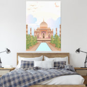 Poesie aus Marmor Leinwanddruck (Insitu (Schlafzimmer))