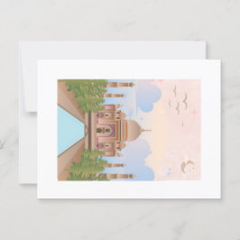 Poesie aus Marmor Postkarte