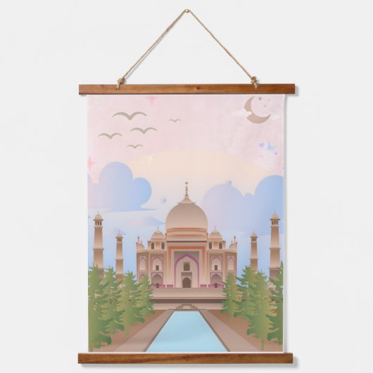 Poesie aus Marmor Wandteppich Mit Holzrahmen (Vorderseite)