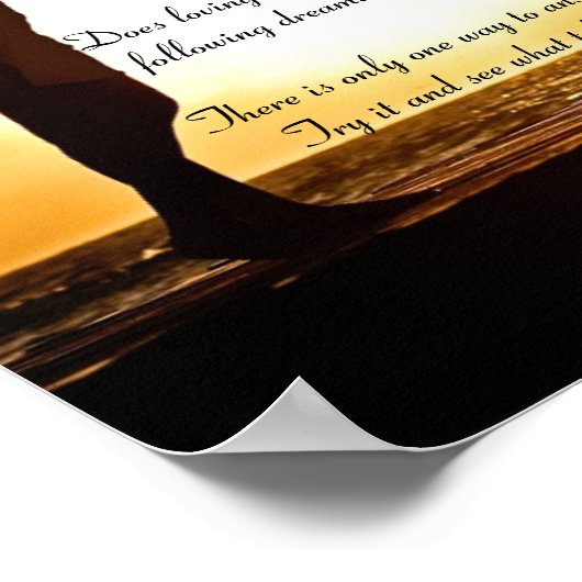 Poesie Fragen Poster (Ecke)