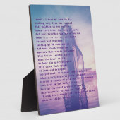 Poesie für das Soul Fotoplatte (Seite)