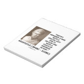 Poesie Geschenk Touch von Wahnsinn Aristoteles Zit Notizblock (Rotiert)