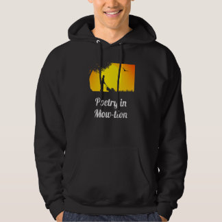 Poesie in Mow-Zion-Rasenmäher Vater mähen die Gra Hoodie