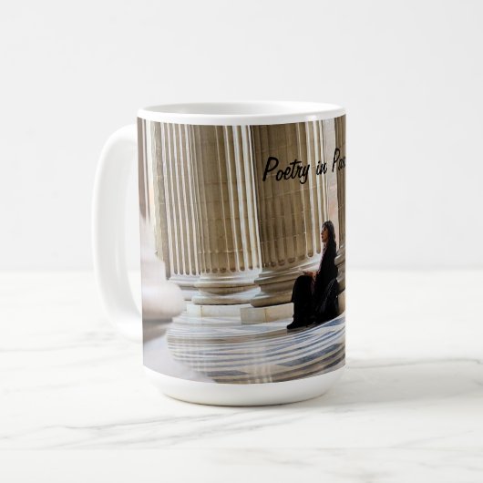 Poesie in Paris Kaffeetasse (Vorderseite Links)