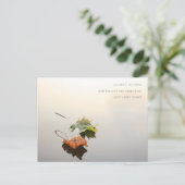 Poesie-Karte Postkarte (Stehend Vorderseite)