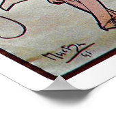 Poesie, Mucha Poster (Ecke)