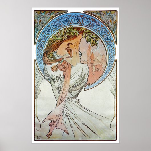 Poesie, Mucha Poster (Vorne)