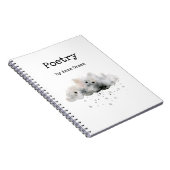 Poesie Notebook Notizblock (Rechte Seite)