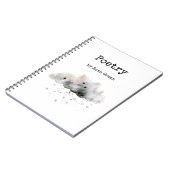 Poesie Notebook Notizblock (Linke Seite)