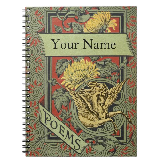 Poesie Notebook Notizblock (Vorderseite)