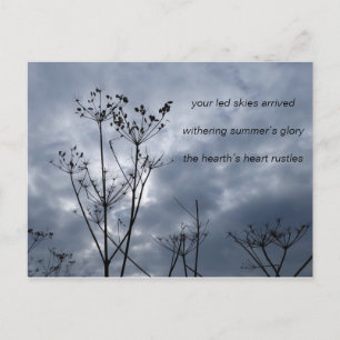 Poesie Postkarte