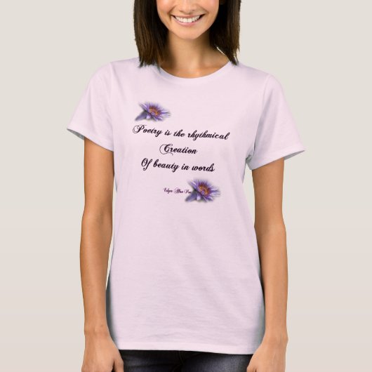 Poesie T-Shirt (Vorderseite)