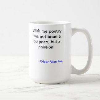 Poesie-Tasse Edgar Allan Poe Kaffeetasse