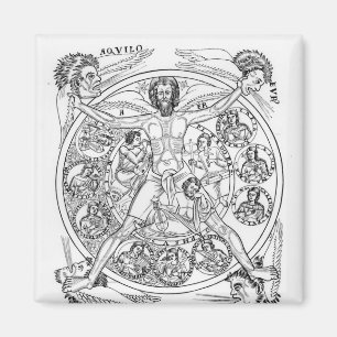 Poesie und Musik Magnet