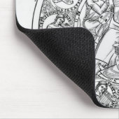 Poesie und Musik Mousepad (Ecke)