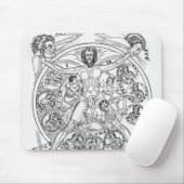 Poesie und Musik Mousepad (Mit Mouse)