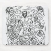 Poesie und Musik Mousepad (Vorne)