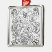 Poesie und Musik Ornament Aus Metall (Links)