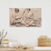 Poesie und Musik Poster (Küche)