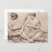 Poesie und Musik Postkarte (Vorne/Hinten)