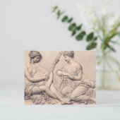 Poesie und Musik Postkarte (Stehend Vorderseite)