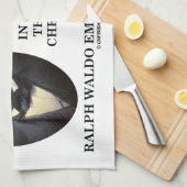 Poesie unterrichtet enorme Kraft des wenige Küchentuch (Viertel Falte)