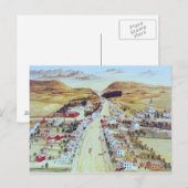 Poestenkill, New York, c.1855 Postkarte (Vorne/Hinten)