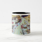 Poestenkill, New York, c.1855 Zweifarbige Tasse (Mittel)