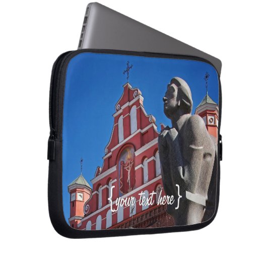 Poet Adomas Mickevicius, Vilnius Laptopschutzhülle (Vorne Rechts)