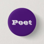 Poet Bade lila Button (Vorderseite)