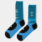Poet Caldwell Lee Apparel Crew Socks Socken (Linkes Detail)