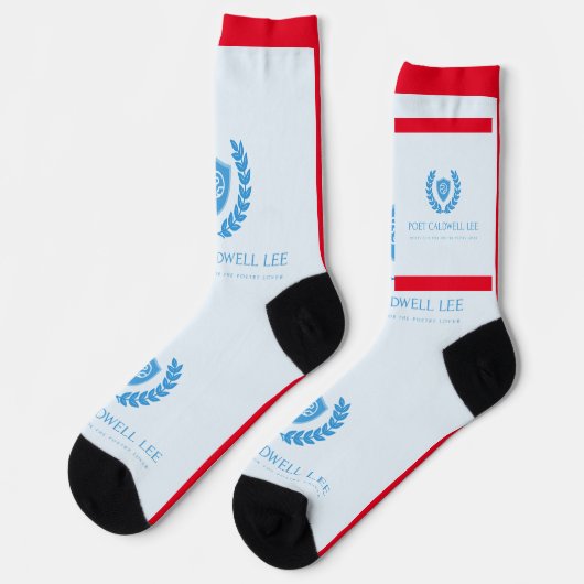 Poet Caldwell Lee Apparel Socks Socken (Linkes Detail)