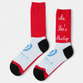 Poet Caldwell Lee Apparel Socks Socken (Linkes Detail)