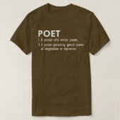 Poet Definition w T-Shirt (Design vorne)