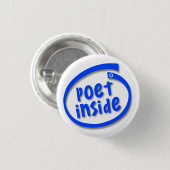Poet Inside Button (Vorne & Hinten)