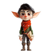 Poet Teen Christmas Elf Kleinkind's T-Shirt