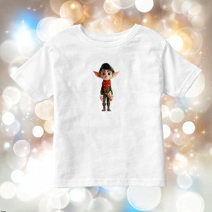 Poet Teen Christmas Elf Kleinkind's T-Shirt