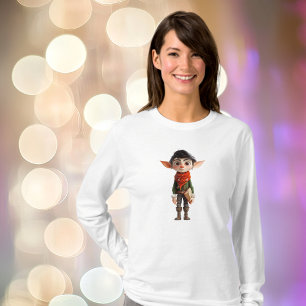 Poet Teen Weihnachtself Frauen T-Shirt