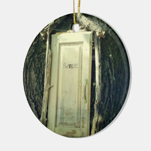 Poet Tree Keramik Ornament (Links)