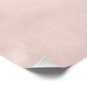 Poetic Butterfly Form Square Poster  (Ecke)