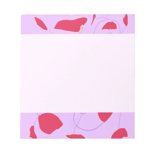 Poétic Design Notepad Notizblock (Vorderseite)