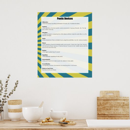 Poetic Devices Poster *AKTUALISIERT* (Küche)