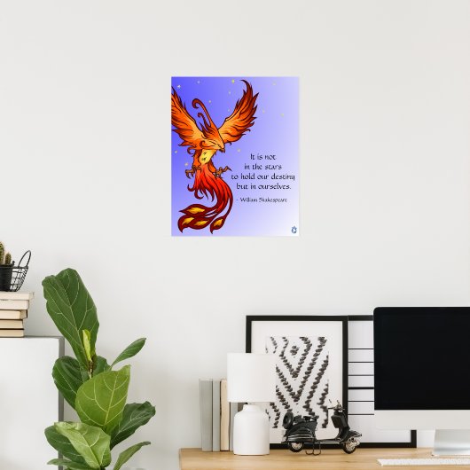 Poetic Inspiration Poster (Heimbüro)