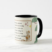Poetic Pause Kitty Mug Tasse (VorderseiteRechts)