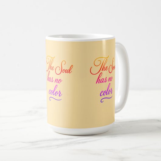 'Poetic Quotes Collection' Mug Kaffeetasse (VorderseiteRechts)